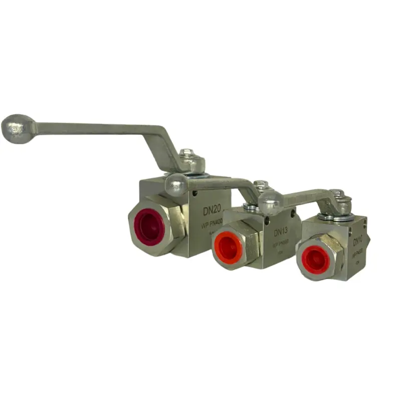 2 Way High Pressure Ball Valve 