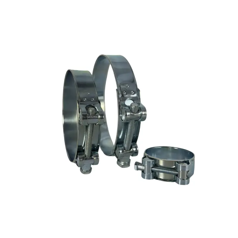 [11.01.07] T-bolt Clamp Stainless Steel (2" Layflat, 52-55mm)